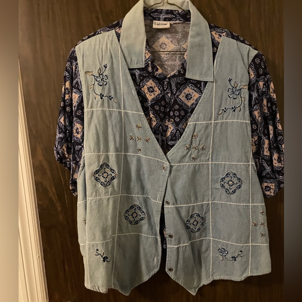 2X Capacity Woman Vest with Shirt combo